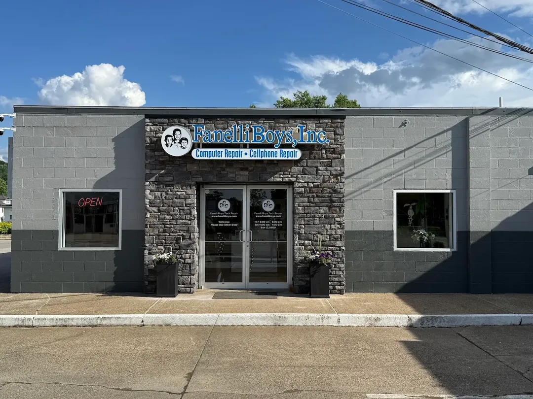 Fanelli Boys, Inc. storefront at 1818 7th St, Parkersburg